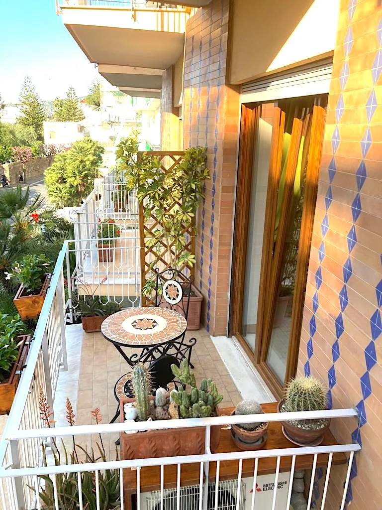 Il balcone di Angelina Suite.